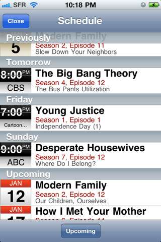 TV Show tracker [2.0.1] [iPhone/iPod Touch]