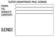 SUPER ANONYMOUS MAIL SENDER v1.0.0 [iPhone/iPod Touch]