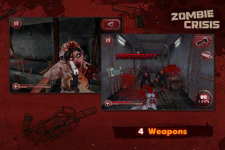 Zombie Crisis 3D [1.4] [iPhone/iPod Touch]