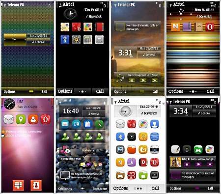 New Themes for Nokia Symbian^3
