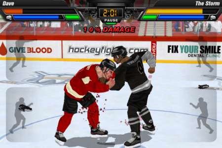 Hockey Fight Pro [1.0] [iPhone/iPod Touch]