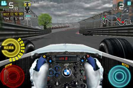 BMW Sauber F1 Team Racing 09 [1.1.6] [iPhone/iPod Touch]