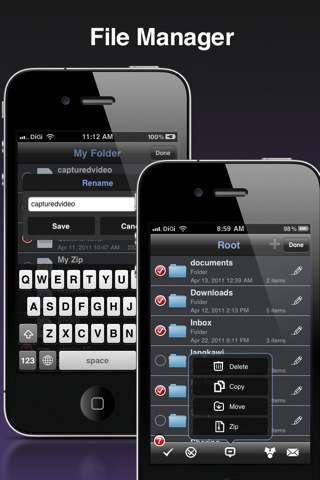 Phone Drive (+File Sharing) v1.1.1 [RUS] [ipa/iPhone/iPod Touch]