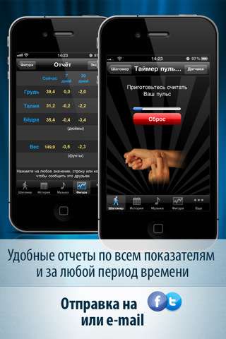  (All-in Pedometer) v2.1.7 [RUS] [ipa/iPhone/iPod Touch]