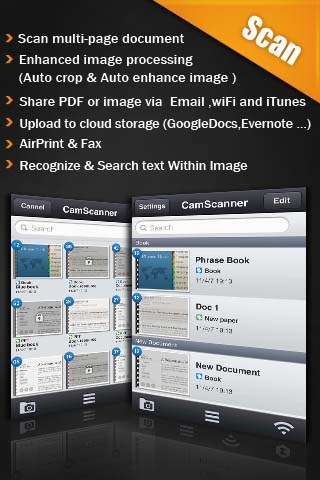 CamScanner+ v1.2.0.1 [ipa/iPhone/iPod Touch]