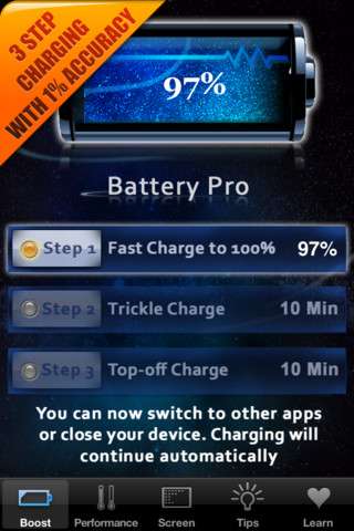 Battery Pro Boost Magic v7.0 [iPhone/iPod Touch/iPad]