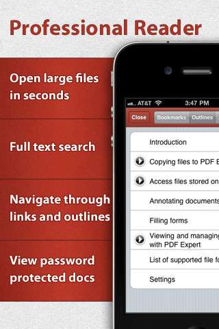 PDF Expert v2.1.1 [.ipa/iPhone/iPod Touch]