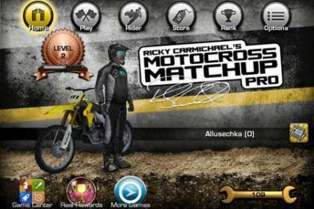 Ricky Carmichael's Motocross Matchup Pro v1.0.1 [.ipa/iPhone/iPod Touch/iPad]