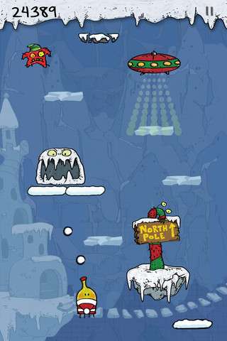 Doodle Jump Christmas Special v1.2.1 [.ipa/iPhone/iPod Touch/iPad]