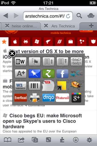 iCab Mobile (Web Browser) [5.7.5] [ipa/iPhone/iPod Touch/iPad]
