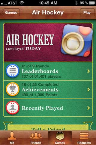 Air Hockey v1.15 [.ipa/iPhone/iPod Touch/iPad]
