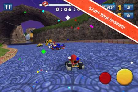 Sonic & SEGA All-Stars Racing v1.2 [.ipa/iPhone/iPod Touch/iPad]